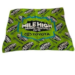Mile high music fest bandana